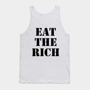 Eat the Rich (black) Tank Top
